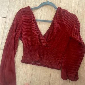 Altard state new Marroon sweater top